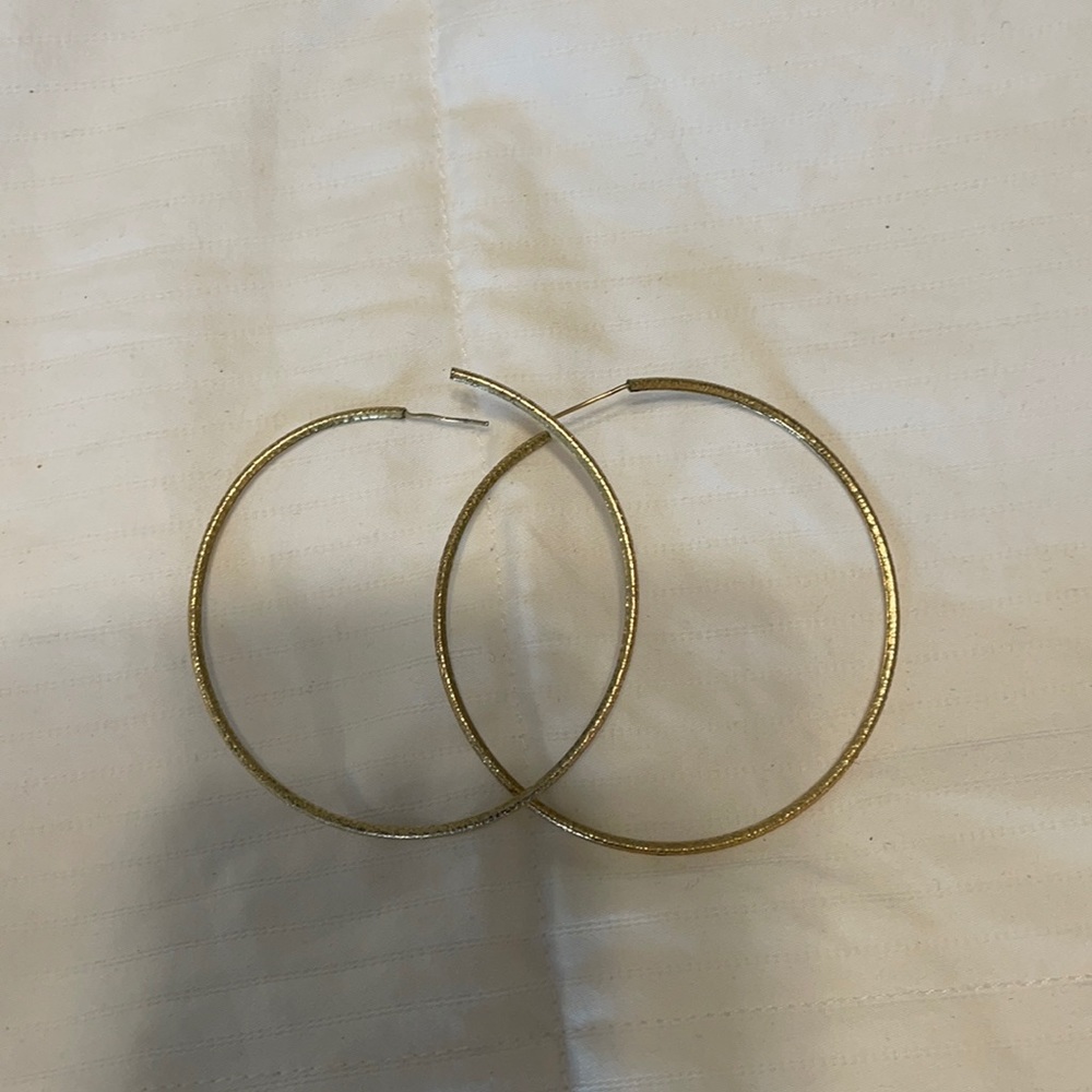 Big gold hoops